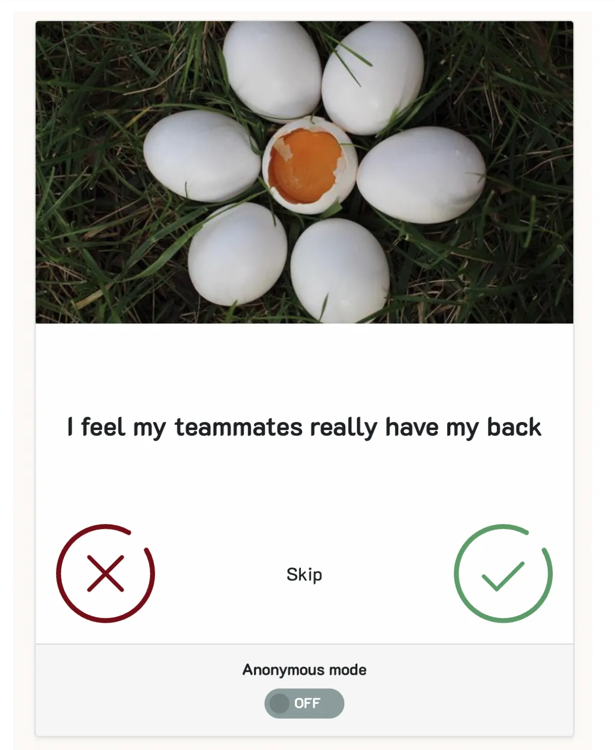 Screenshot of the Human Debt™ solution and psychological safety dashboard